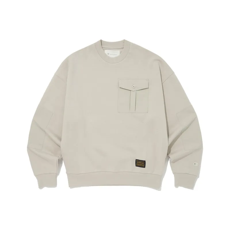 Champion Sweatshirt Unisex Beige-0