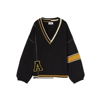 AMBUSH Sports Destroyed Rib Knit Sweater