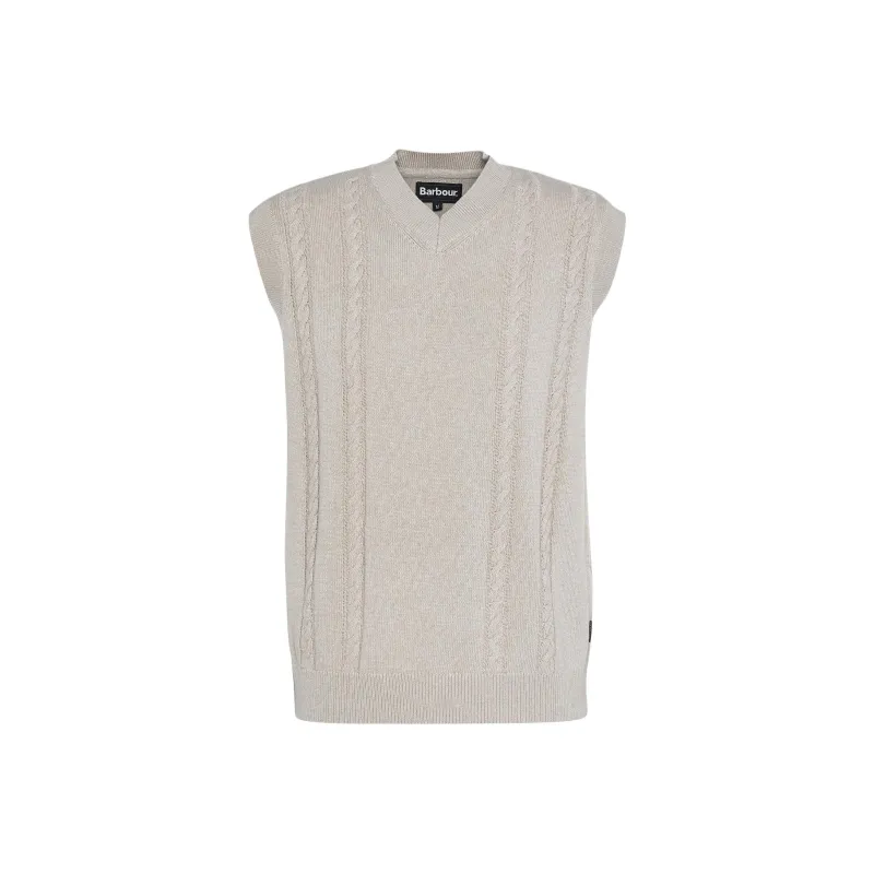BARBOUR Tank Top Men's Washed Stone Color-0