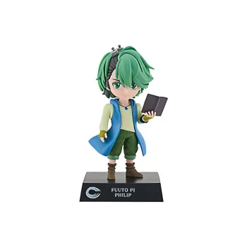 BANPRESTO Ichiban Kuji, Kamen Rider W × Fudō Detective C Prize DEFORME X Fudō Detective, Philip Chibi Figures
