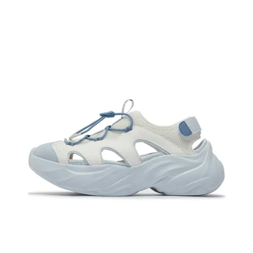 361° Anti Slip Wear Resistant River Trekking Shoes Women's Glass Blue