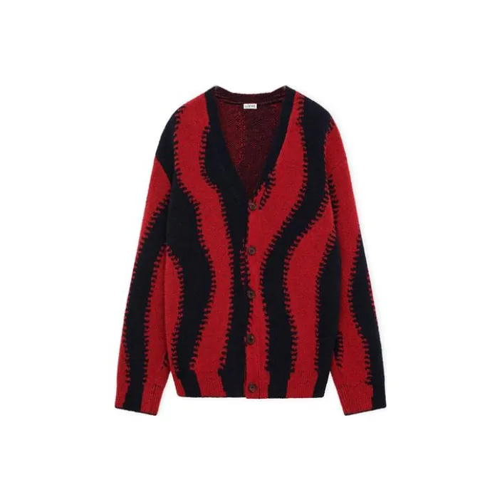 LOEWE Knitwear Men Red Blue-0