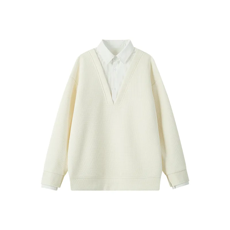 H.V.G.A Sweatshirt Unisex Light Blue-0