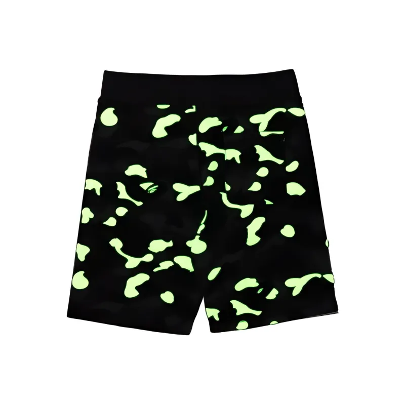 Bape Glow In The Dark City Camo Sweatshorts-3