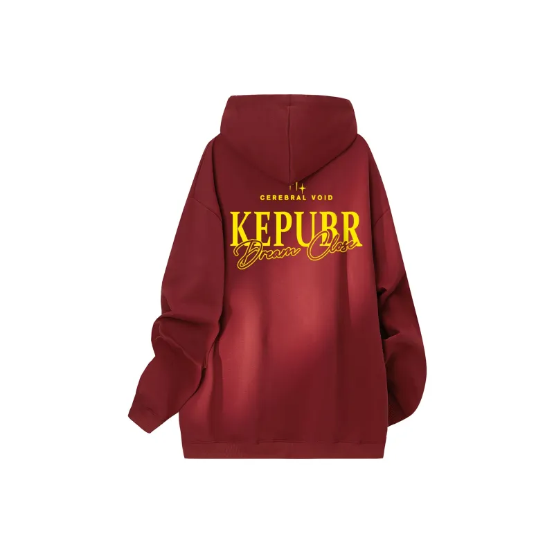 Kepu Sweatshirt Unisex Black Yellow Logo-9