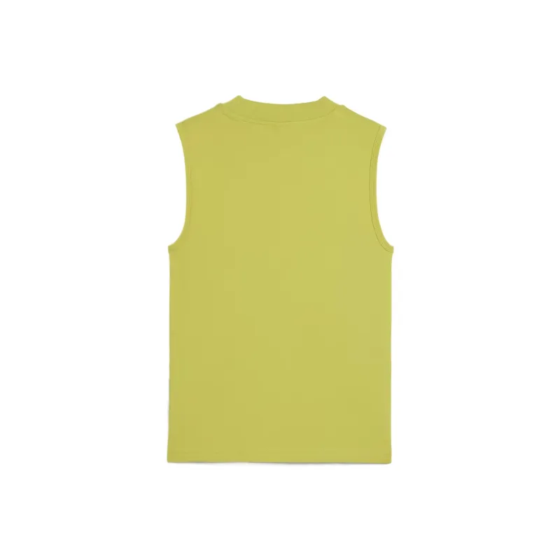 PUMA Playera Sin Mangas Corte Semi ajustado Para Mujer Palm Resort-1