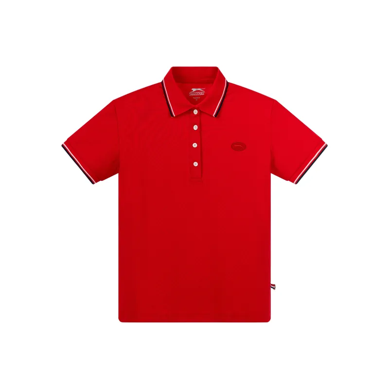 Slazenger Polo Shirt Unisex Red-0