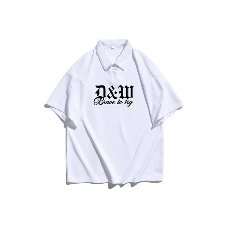 D&W Polo Shirts Men White-0