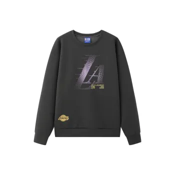 NBA Los Angeles Lakers Sweatshirt Unisex Dark Gray