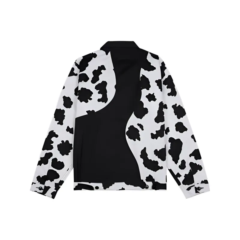 Brain Dead X Dickies X Brain Dead Co branded Series Jackets Men Black/White-1