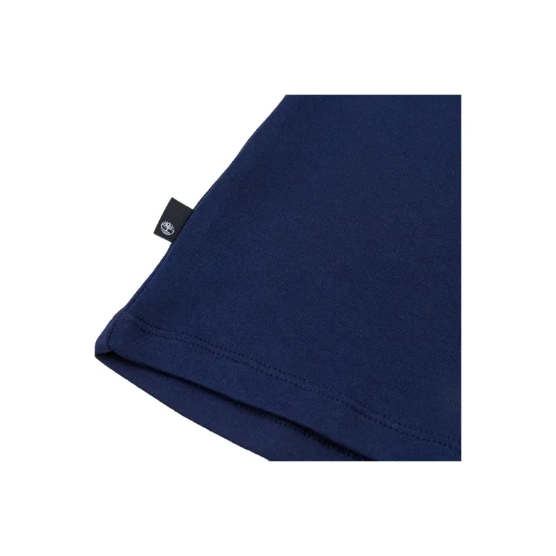 Timberland Drop Shoulder Sleeve T Shirt Women's Marine Blue-6