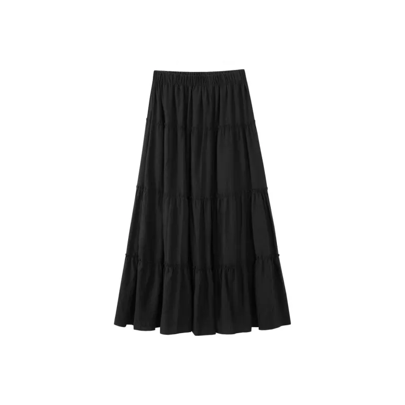 PLAY BUSH Casual Long Skirt Women's-1