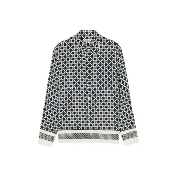 Sandro Square Cross motif Shirt