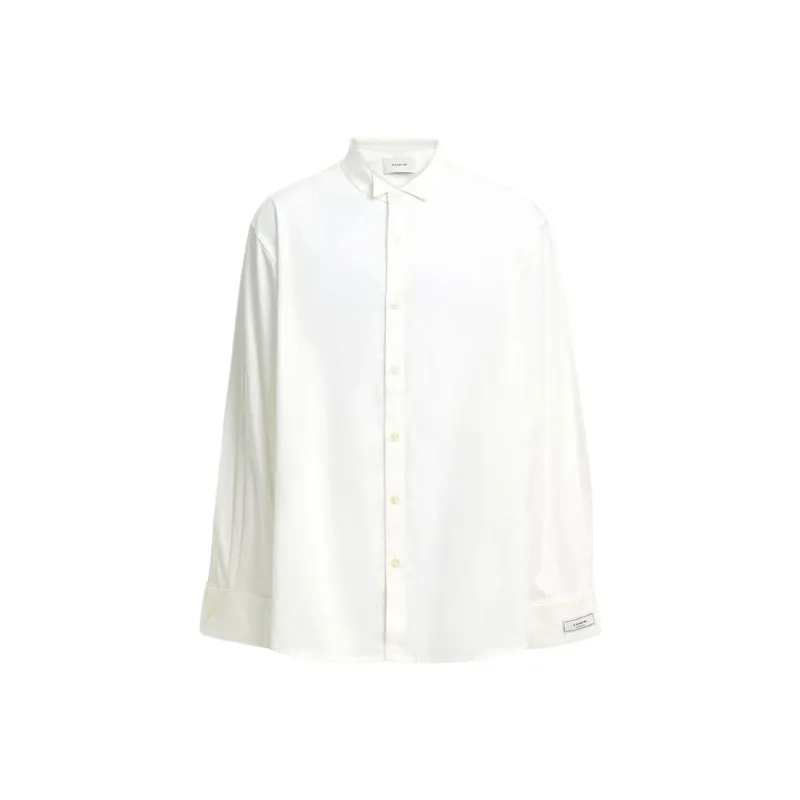 COACH Shirts Men Ivory White-0