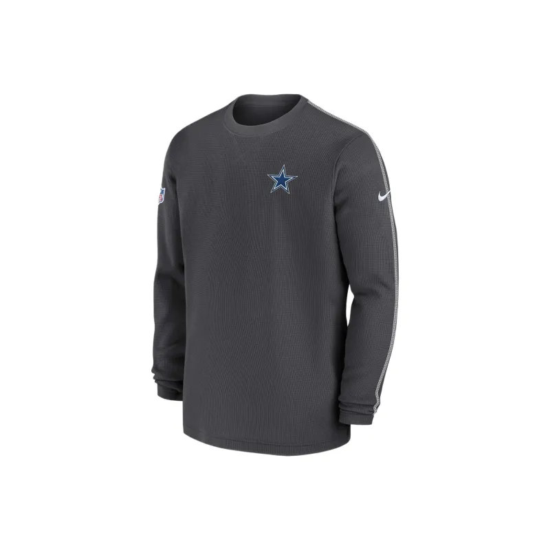 Nike Dallas Cowboys Sideline Coach Men's Nike Nfl Long Sleeve Top-0