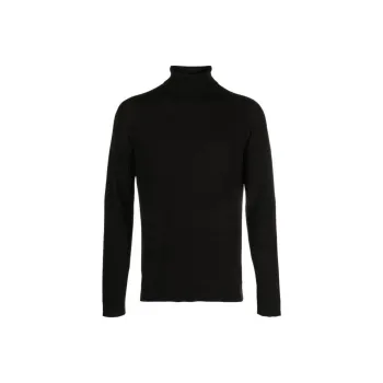 GIORGIO ARMANI Roll neck Intarsia knit Jumper