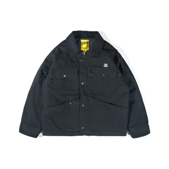DAKYAM Loose Fit Moderate Jacket Unisex Black