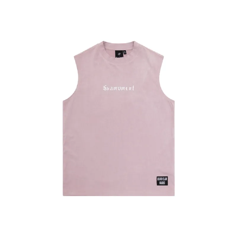 Suamoment Casual Loose Fit Sleeveless Tank Top Unisex-0