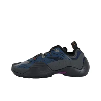 Lanvin Flash Low Top Casual Shoes Men's Blue