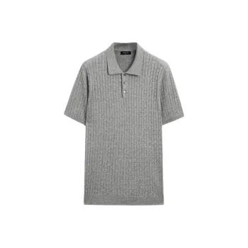 Massimo Dutti Polo Shirt Men's Gray