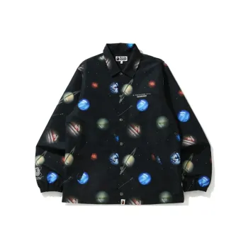 A BATHING APE Jackets Coats Men's Black