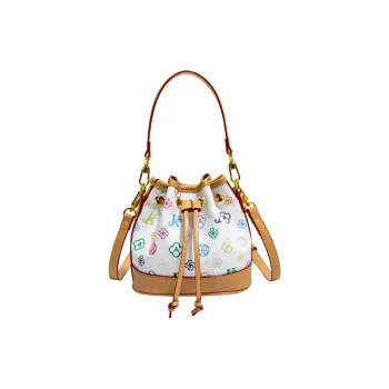 BLAKE FLEETO PU Shoulder Bag Medium Size Women's Milk Foam White