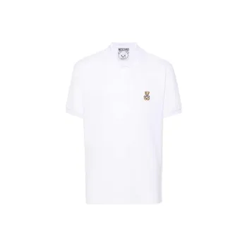 MOSCHINO Teddy Bear patch Polo Shirt