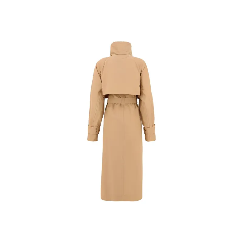 SportMax Trench Coats Women's Beige-1