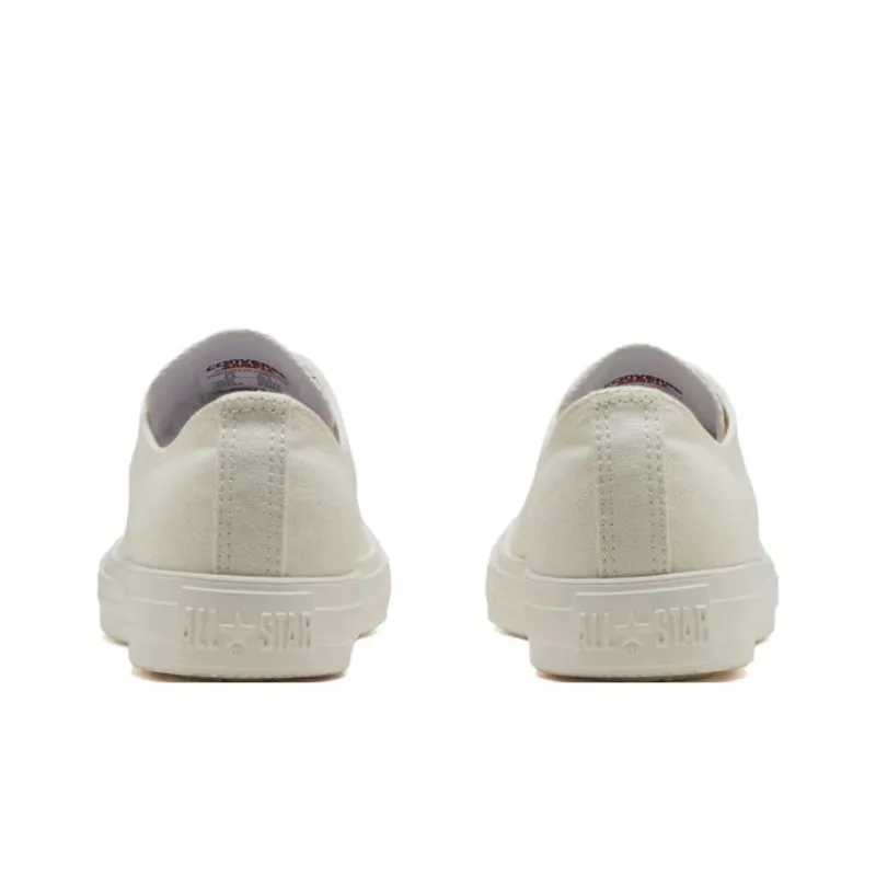 Converse All Star Light Anti Slip Wear Resistant Low Top Skateboard Shoes Women's White-4