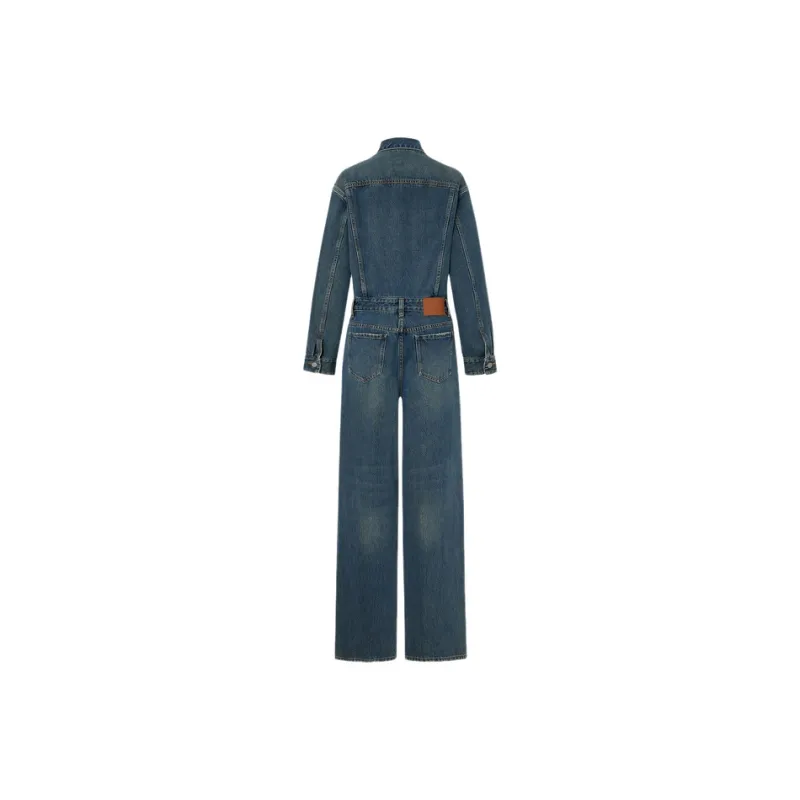 MOCO Jumpsuit Women's Denim Blue-1