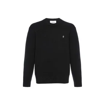 FRAME SS24 Cashmere Sweater Men's Black