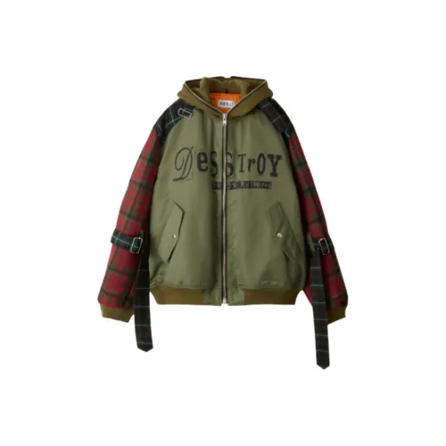 KIDILL AW24 Jackets & Coats Unisex Army Green