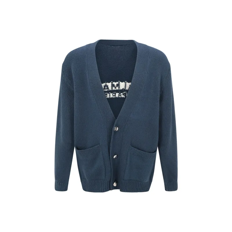 BALMAIN Knitwear Men Blue-0
