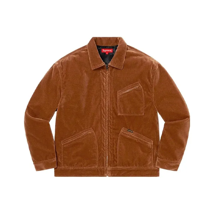 Supreme Velvet Work Jacket-3