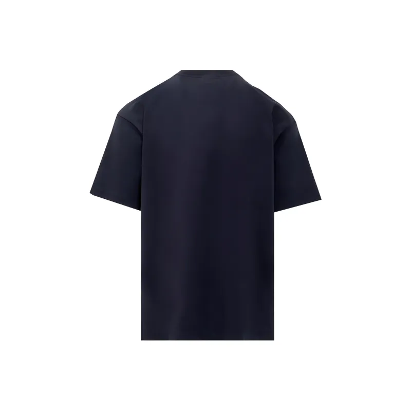DROLE DE MONSIEUR Slogan Printed Crewneck T Shirt-1
