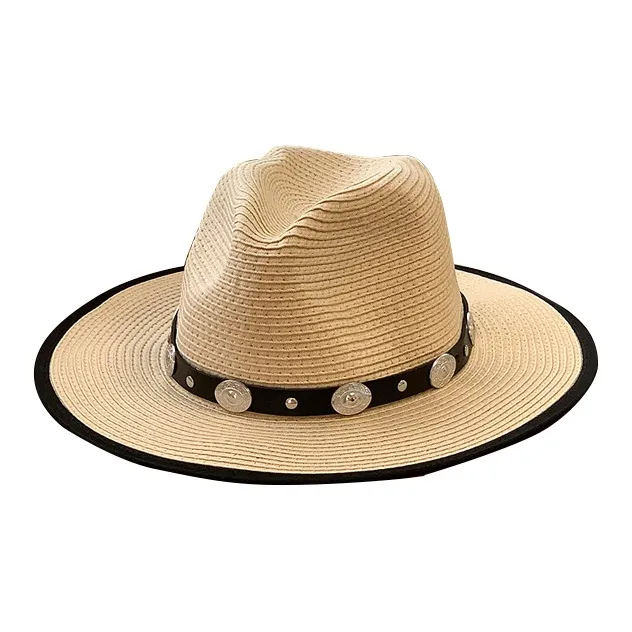 Mulinsen Straw Woven Bucket Hats Unisex-4