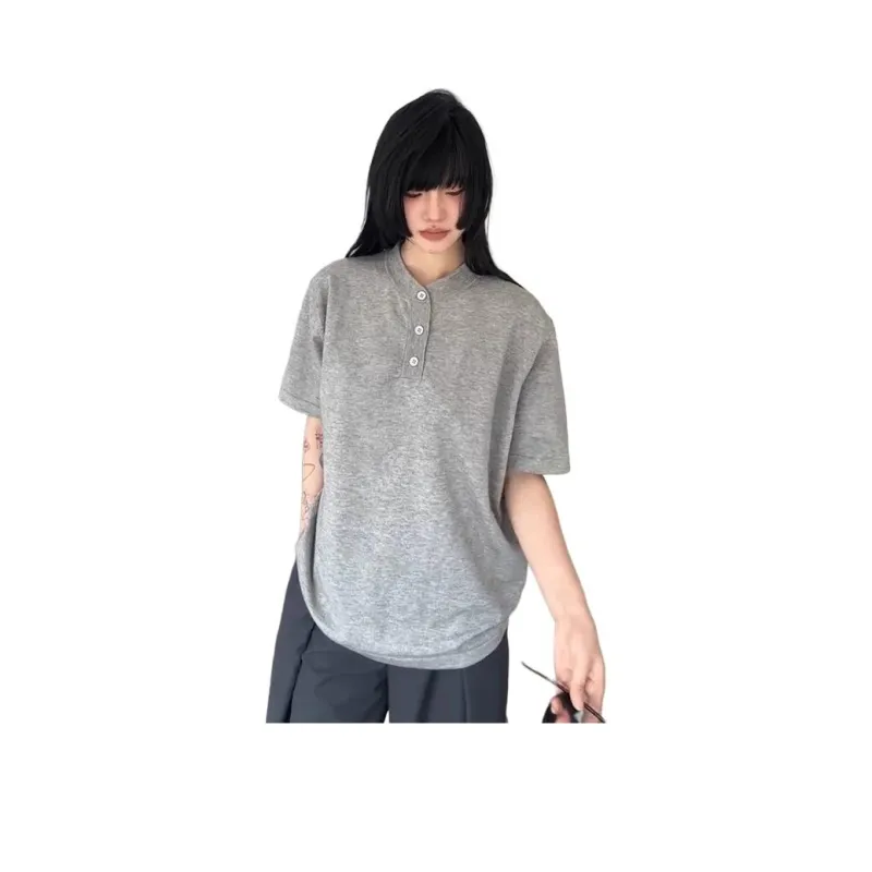 DARK HORSE T Shirt Unisex Light Gray-0