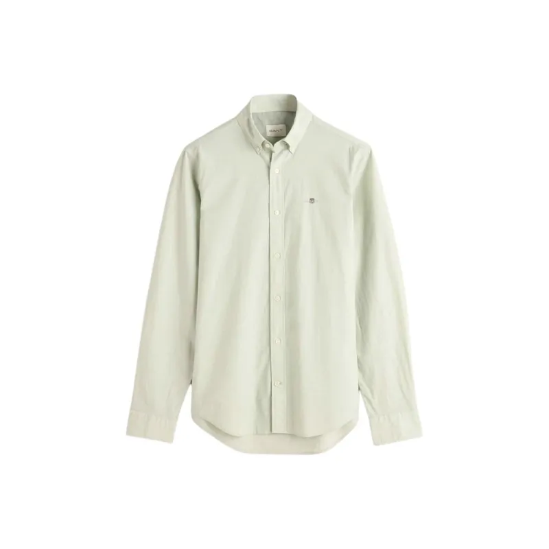 GANT Shirts Men Light Green-0