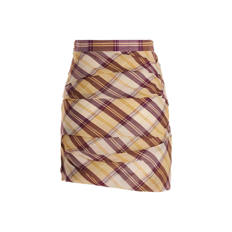 ISABEL MARANT Birdy Ruched Mini Skirt-1