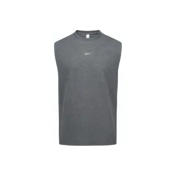 Reebok Tank Tops Unisex Charcoal Black