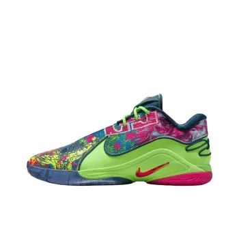 Nike LeBron 22 Anti Slip Wear Resistant Low Top Basketball Shoes Men's Blue Green