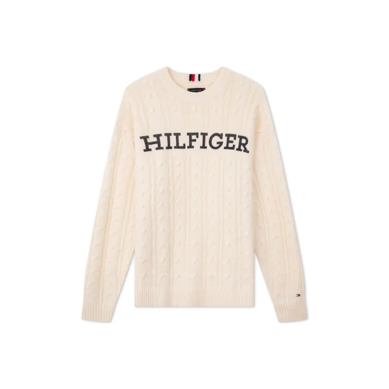 Tommy Hilfiger Crew Neck Knitted Fabric Sweater Unisex-5