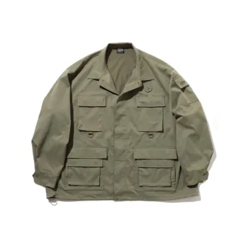 Beams Jackets Men Olive Green