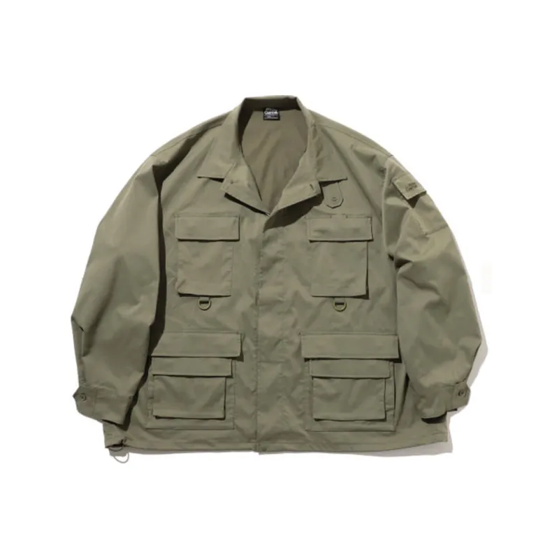 Beams Jackets Men Olive Green-0