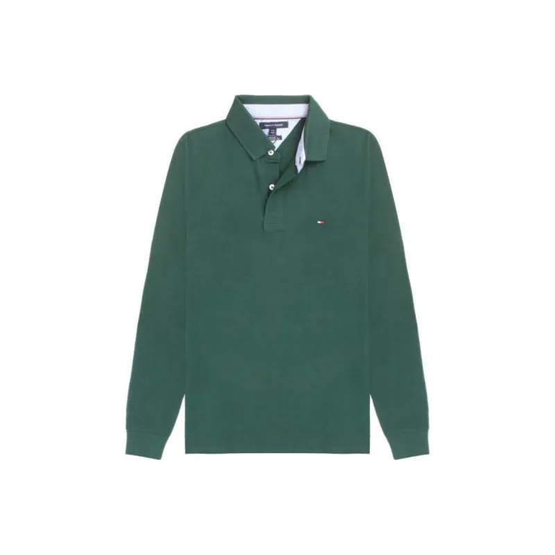 Tommy Hilfiger Polo Shirt Men's Green-0