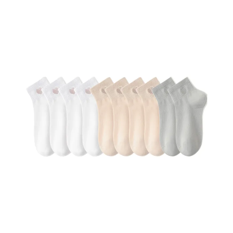 Cotton Gene Ankle Socks Women's 10 Pack-5