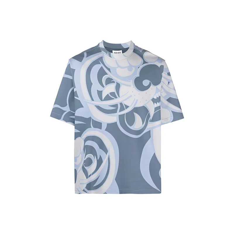 KENZO T Shirts Men Blue-0