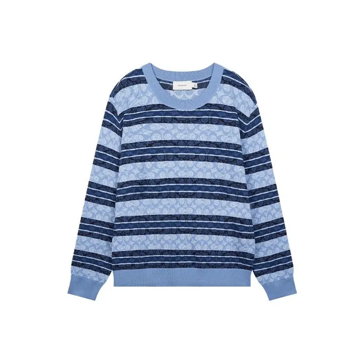 COACH Sweaters Men Blue-0