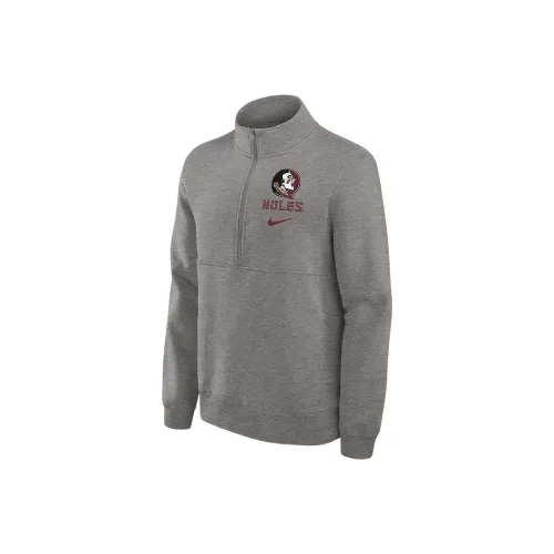 Nike Florida State Seminoles Primetime Club Men's Nike College 1/2 Zip Crew