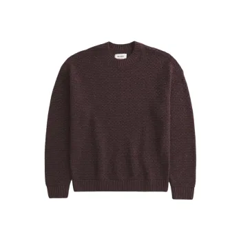 Hollister Sweaters Men Brown